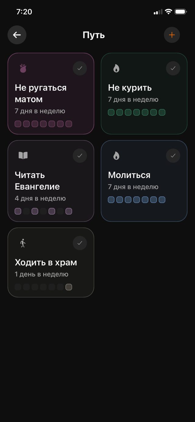 Путь — духовные привычки